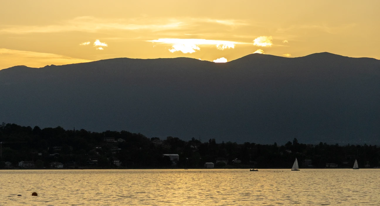 restaurant romantique geneve avec vue lacustre